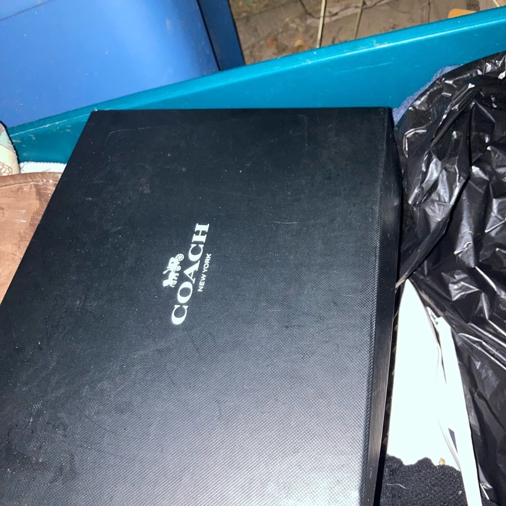 Still in box barely worn coach heels